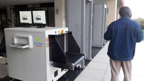 x ray baggage scanner in Kenyata university
